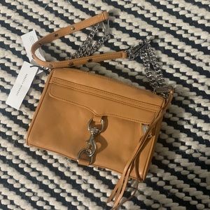 Rebecca Minkoff Cross Body Mini Mac Bag, color: Honey 🔥BRAND NEW NEVER USED 🔥